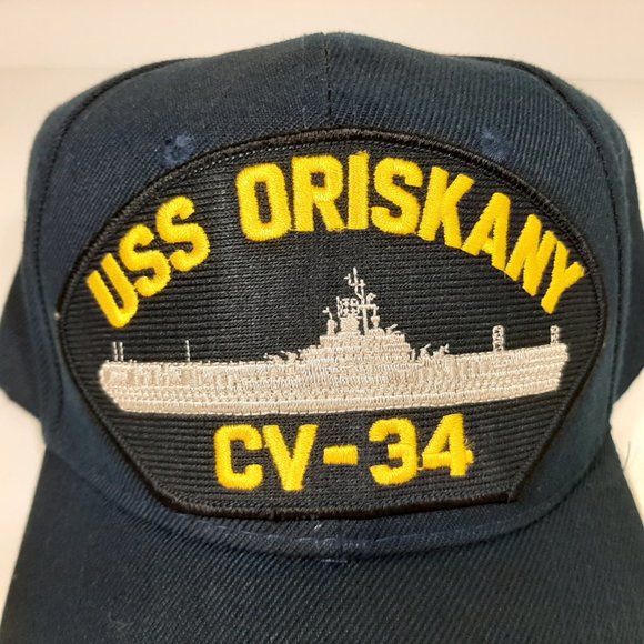 U.S. Navy USS Oriskany CV-34 Men's Patch Cap Hat N - Picture 2 of 3